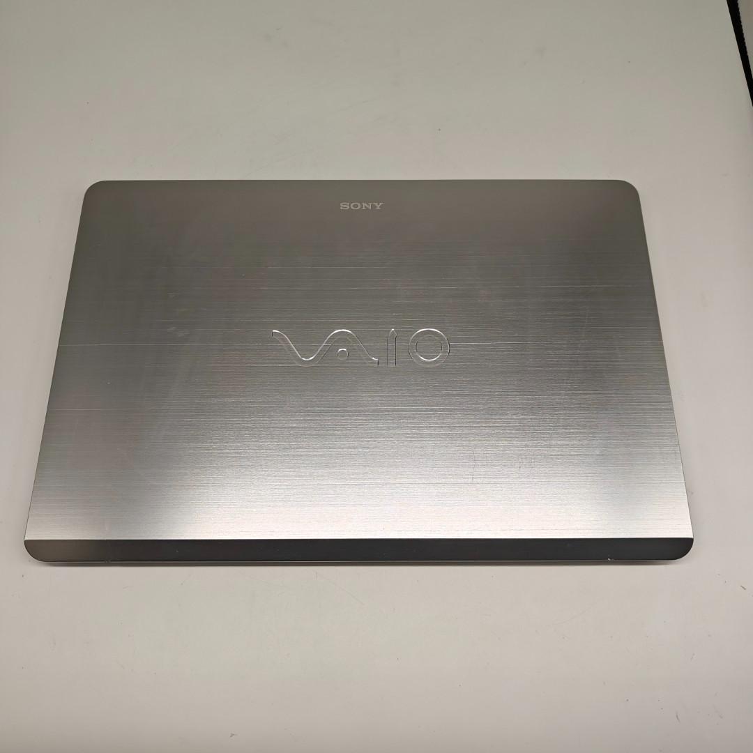 【VAIO】SVF 高速i7 SSD512GB 12GB シルバー ノートPC