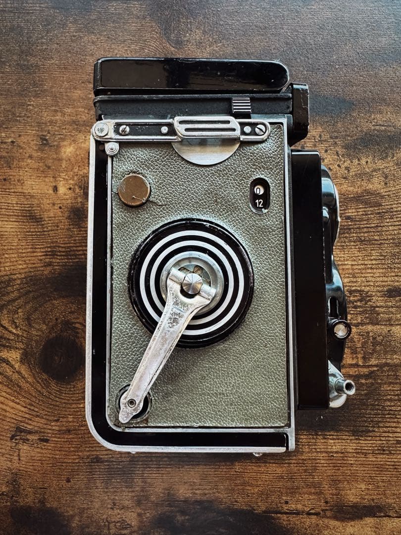 希少グレー革！ Rolleiflex T Tessar 75mm f3.5