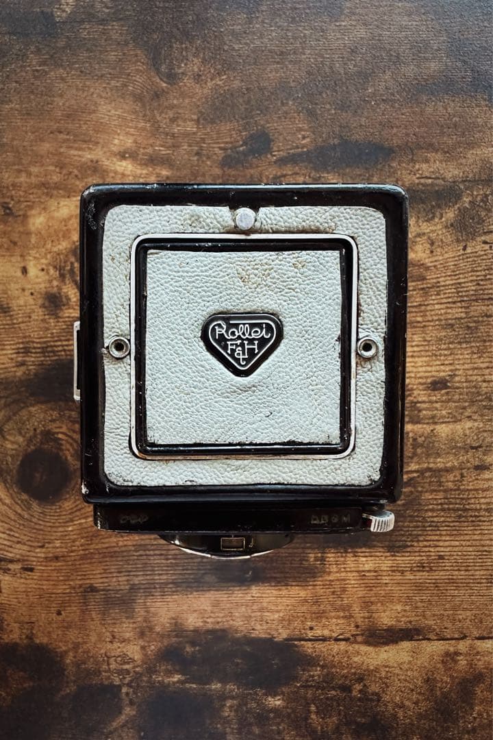 希少グレー革！ Rolleiflex T Tessar 75mm f3.5