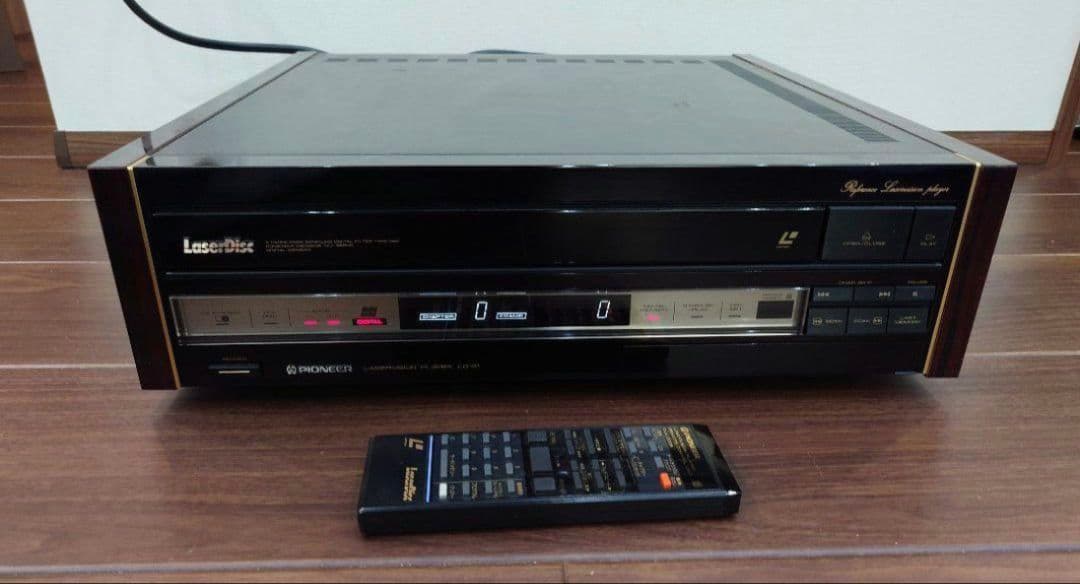 【LD再生可】パイオニア 高級LDプレーヤー LD-S1美品＋純正リモコン