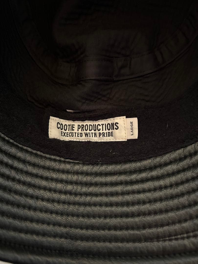 ★美品COOTIE ブラックハット　Ｌ　おしゃれです★