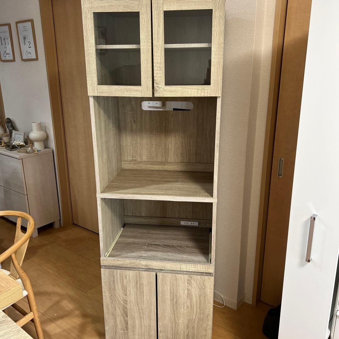 LOWYA 食器棚 レンジボード