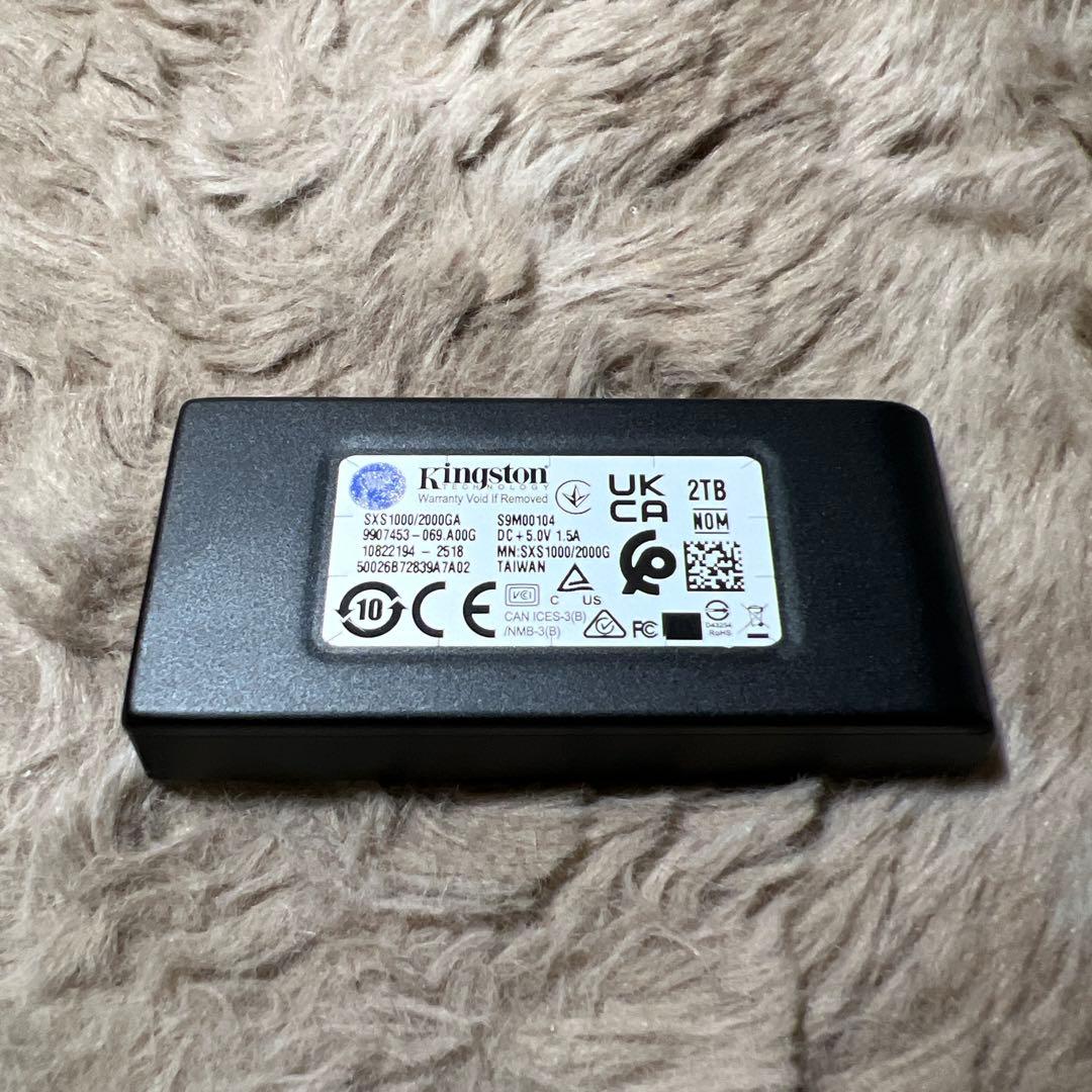 Kingston 外付け SSD 2000GB 2TB USB3.2 Gen2