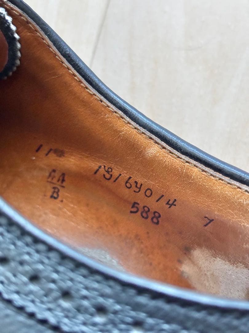 Alden オールデン 588 ロングウィングチップ 11B 29cm相当