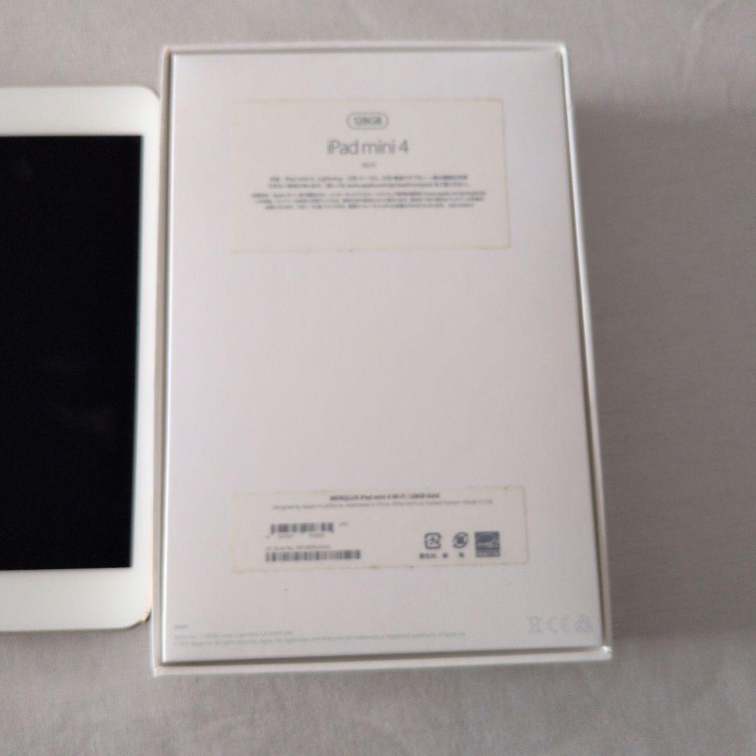 【中古・美品】iPad mini4 Wi-Fi Model 128GB Gold