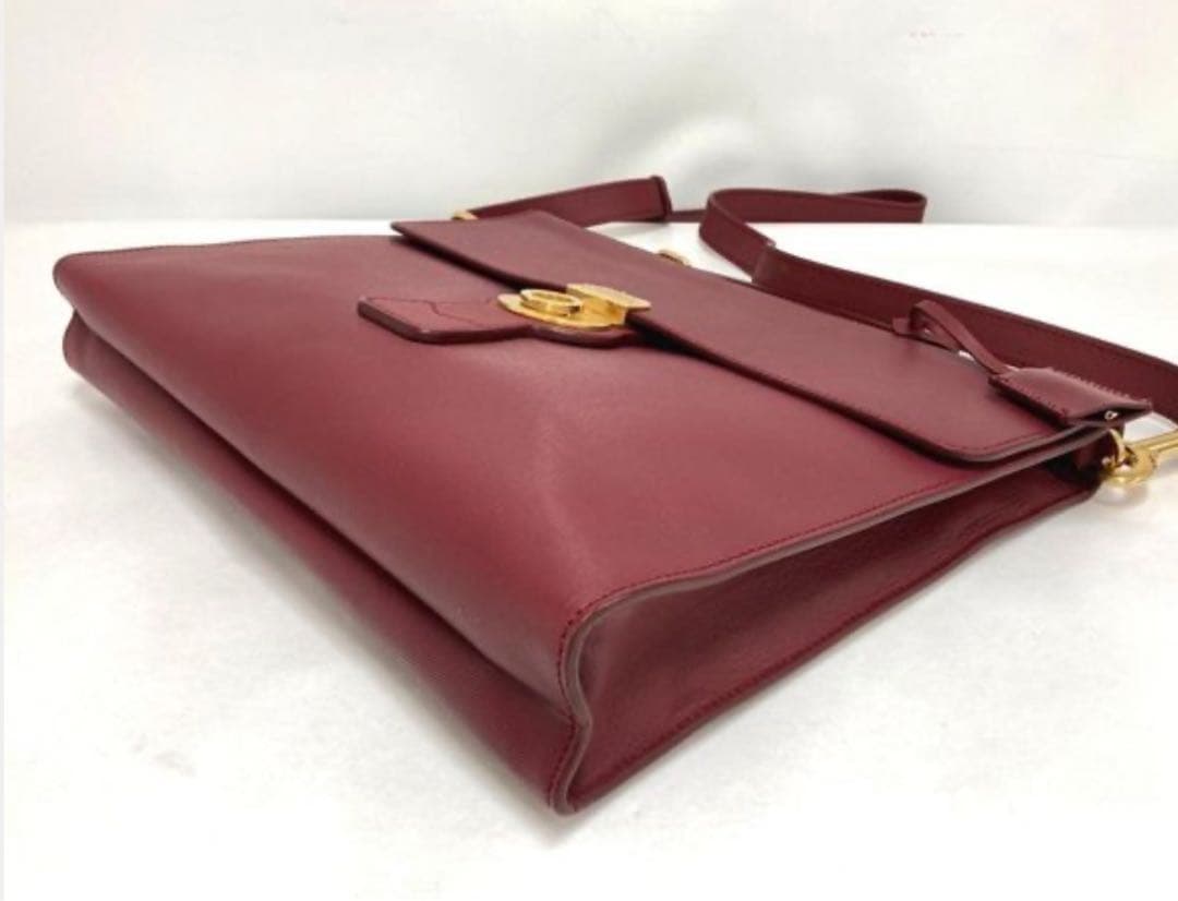 【希少】BURBERRY バーバリー ブリーフケース ショルダーバッグ 2way