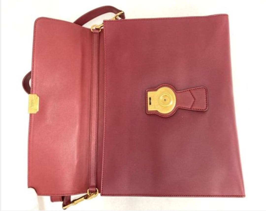 【希少】BURBERRY バーバリー ブリーフケース ショルダーバッグ 2way