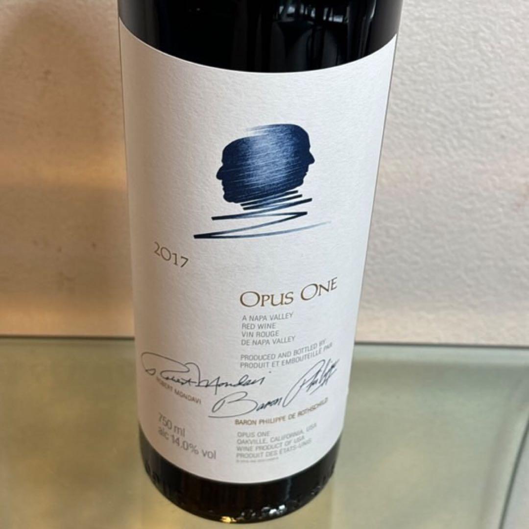NA3776 未開栓! OPUS ONE オーパスワン ワイン 2017 750