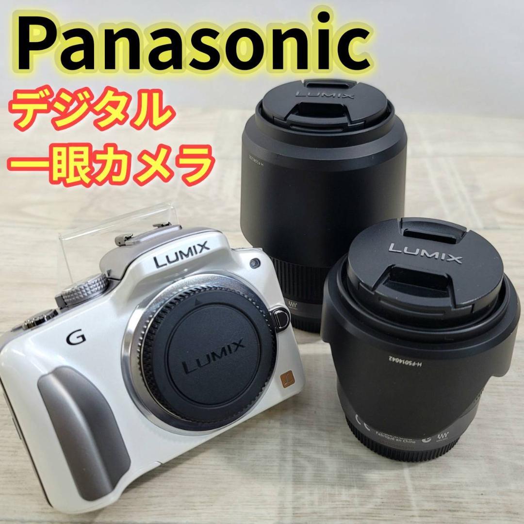 【良品】パナソニック ミラーレス一眼カメラ LUMIX G3 DMC-G3W-W