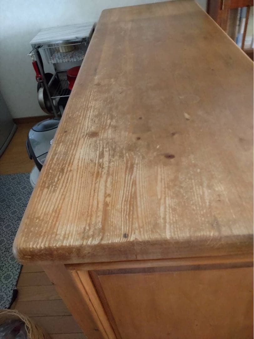 パイン材 カウンター 什器　イギリス製