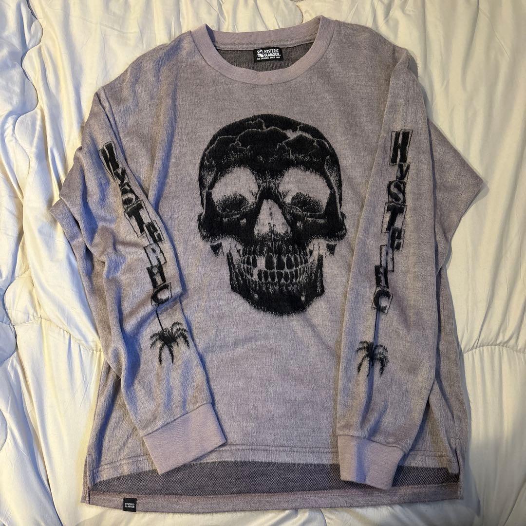 HYSTERIC GLAMOUR スカル長袖