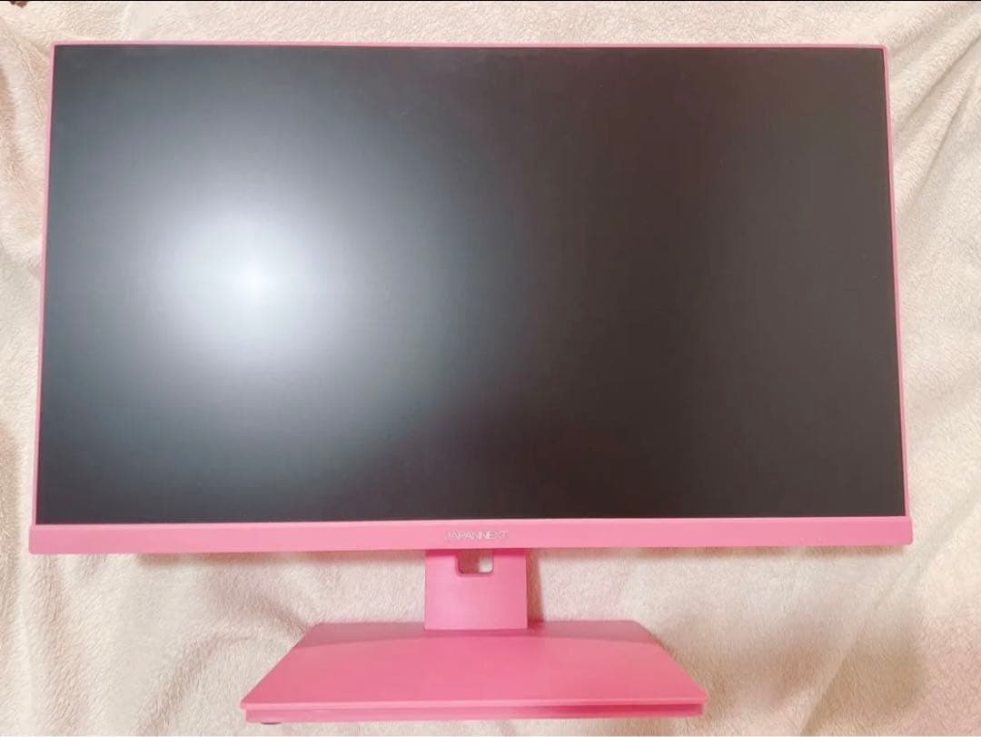 【ジャンク品】JAPANNEXT ゲーミングモニター 23.8 ピンク