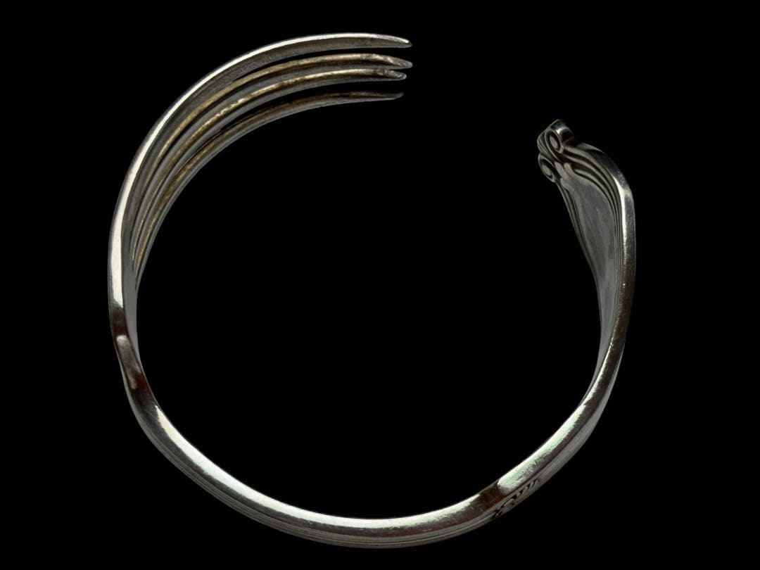 「リメイク」バングル　ブレスレット「TIFFANY&Co. フォーク使用」