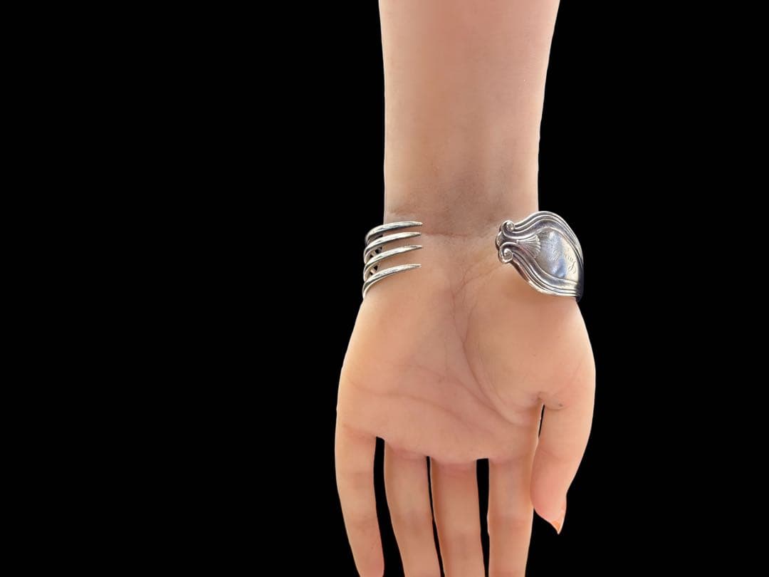 「リメイク」バングル　ブレスレット「TIFFANY&Co. フォーク使用」