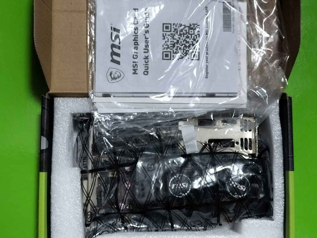 MSi GEFORCE GTX1500　グラフィックボード