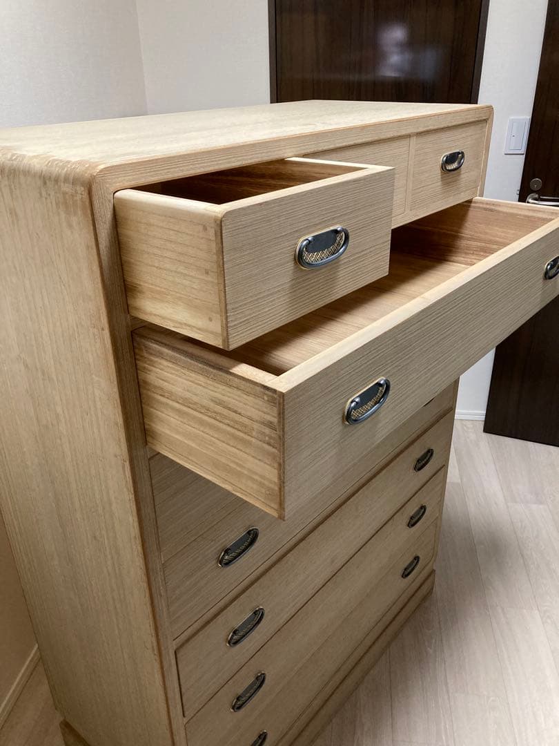 加茂桐箪笥　和箪笥　1竿 ☆総桐箪笥 ✩送料込み