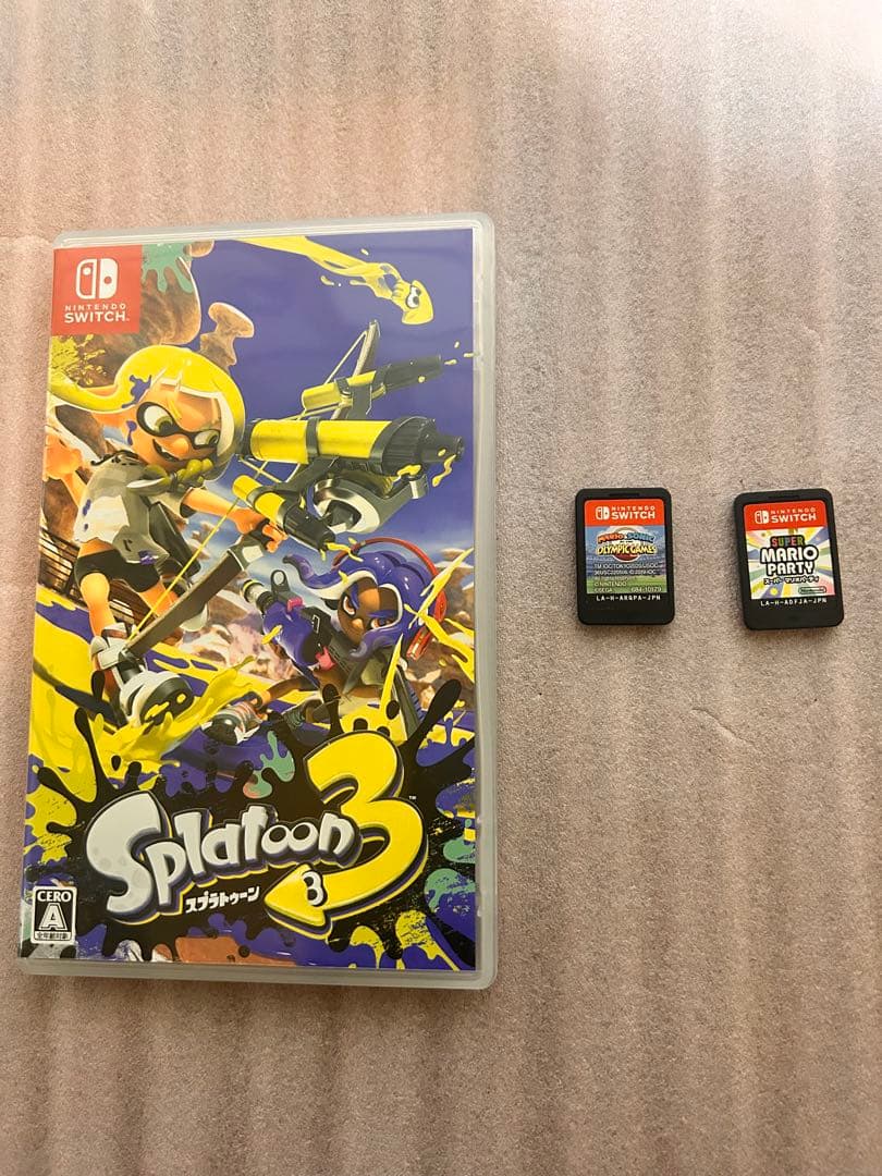 Switchのソフト3本セット