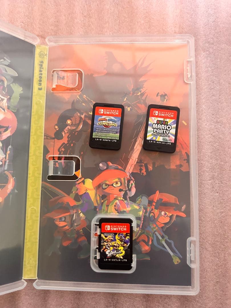 Switchのソフト3本セット