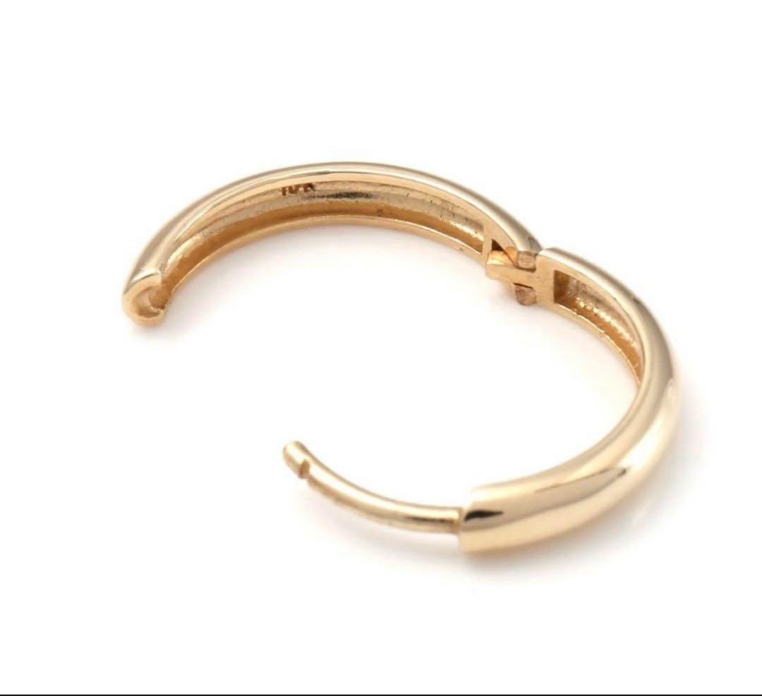 AVALANCHE アヴァランチ　フープピアス　ゴールド　両耳用