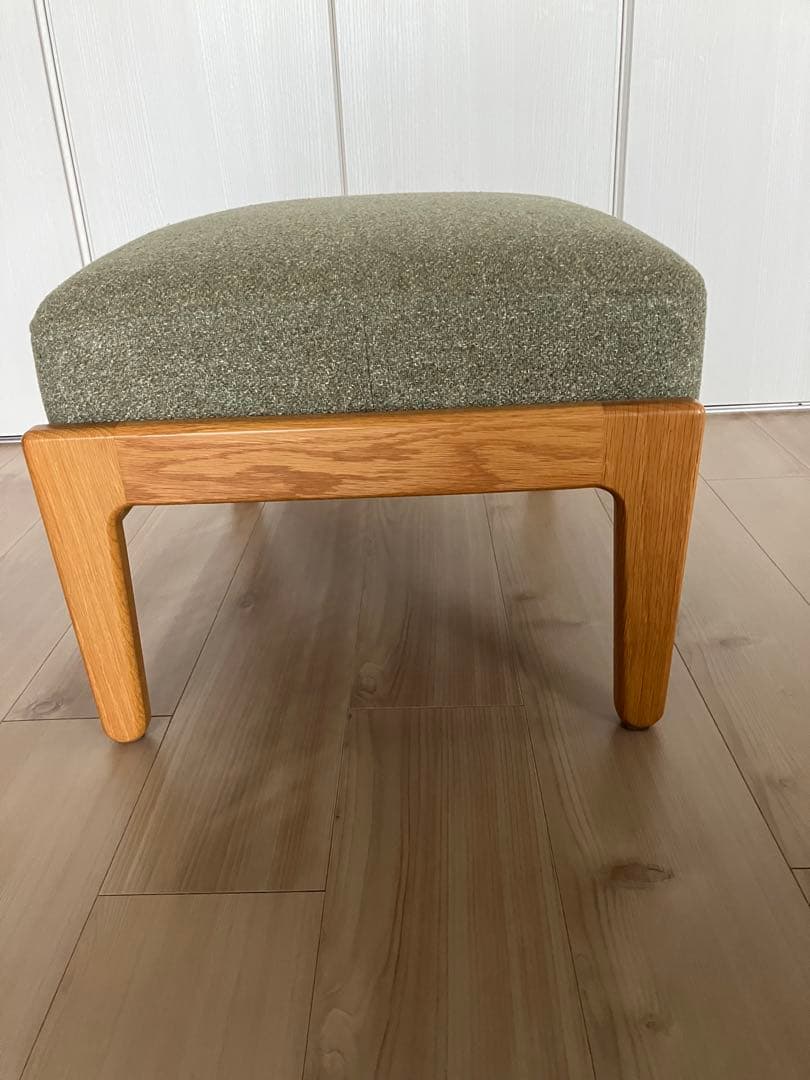 unico VISKA グリーンオットマン