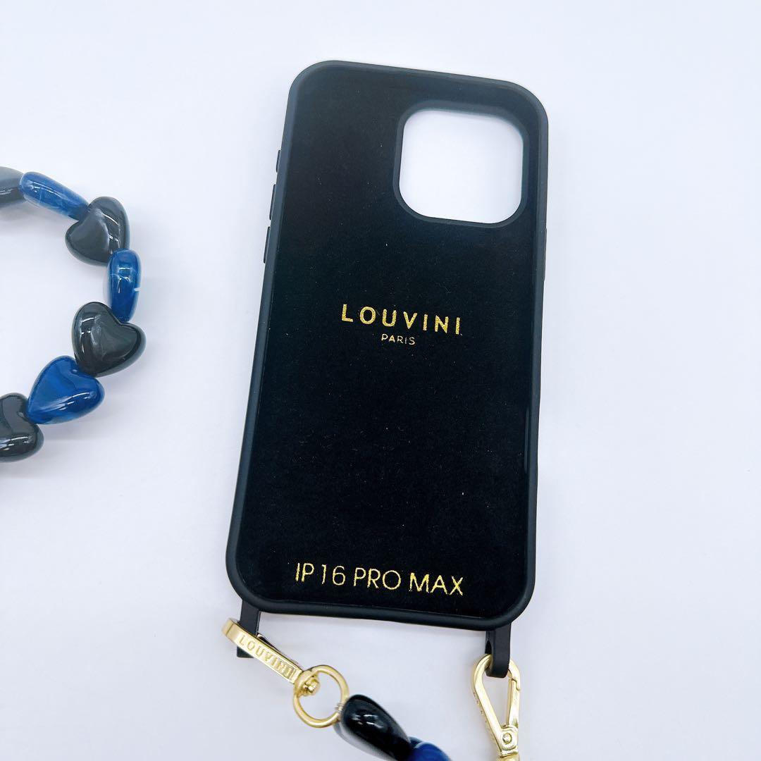 美品☆Louvini Paris iPhone16Pro MAX ケース☆B72