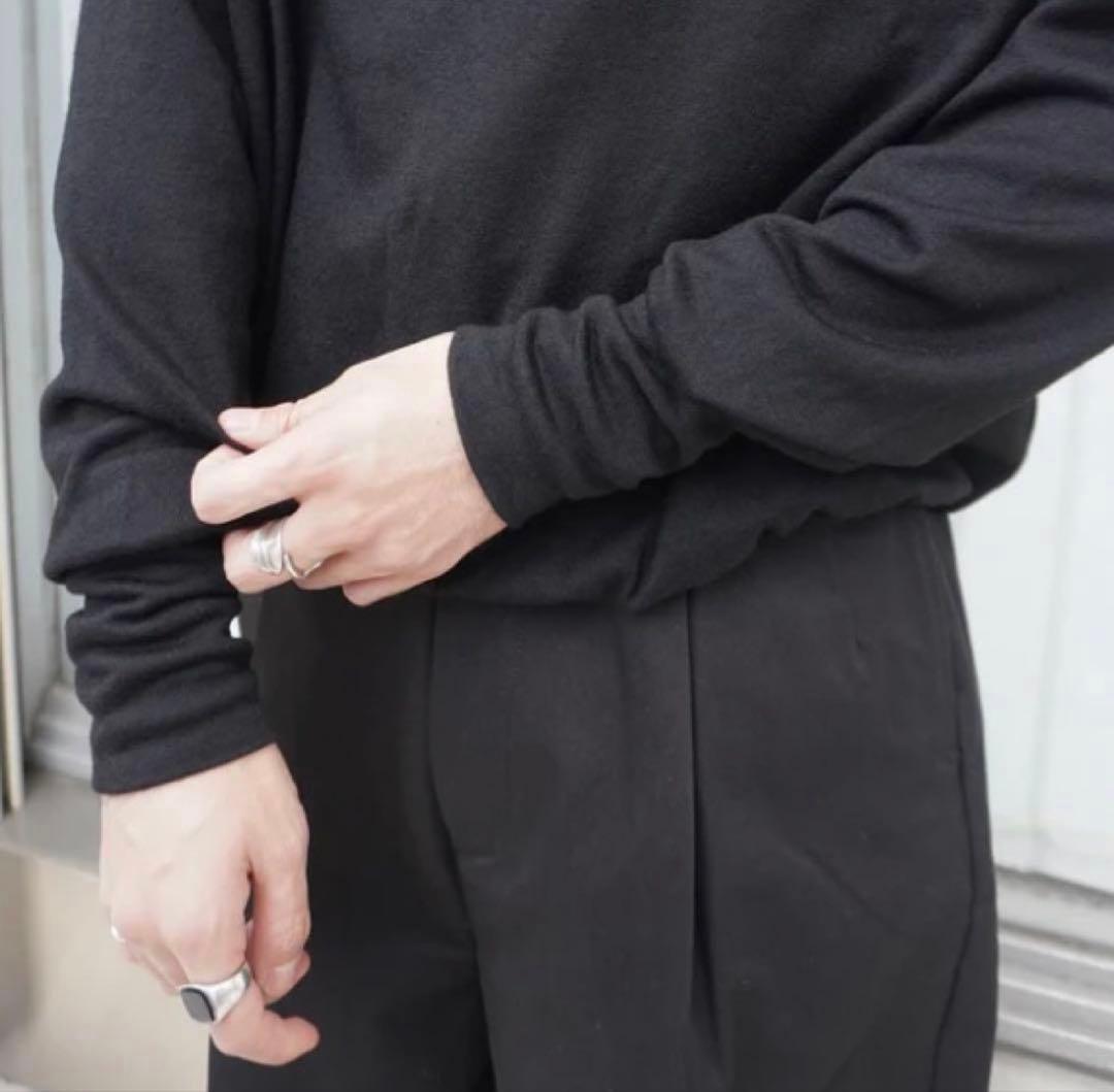 トップス barbell object wool L/S top Free