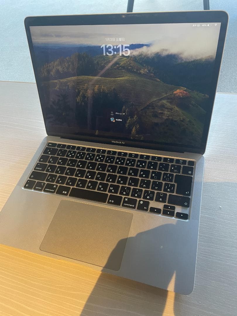MacBook Air 13インチ シルバー 充電器付き