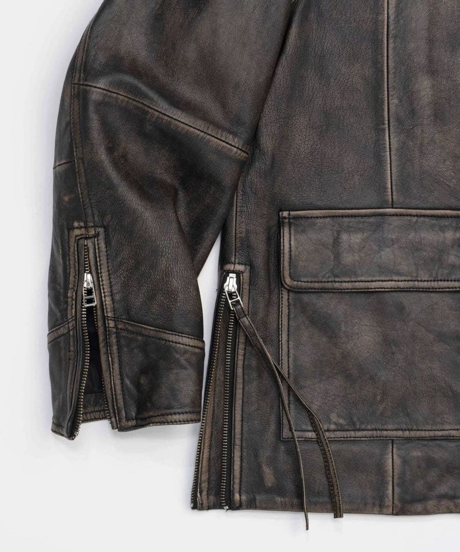 【美品】MAISON SPECIALレザー ジャケット