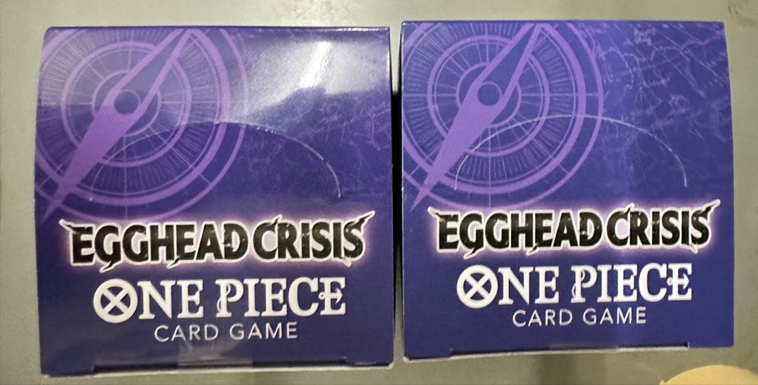EGGHEAD CRISIS ONE PIECE 2box 新品未開封