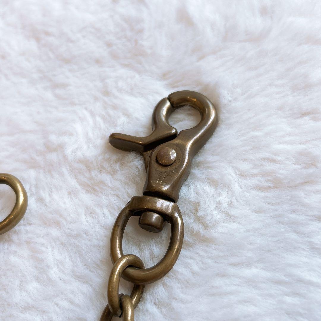 CLUCT ウォレットチェーン 真鍮