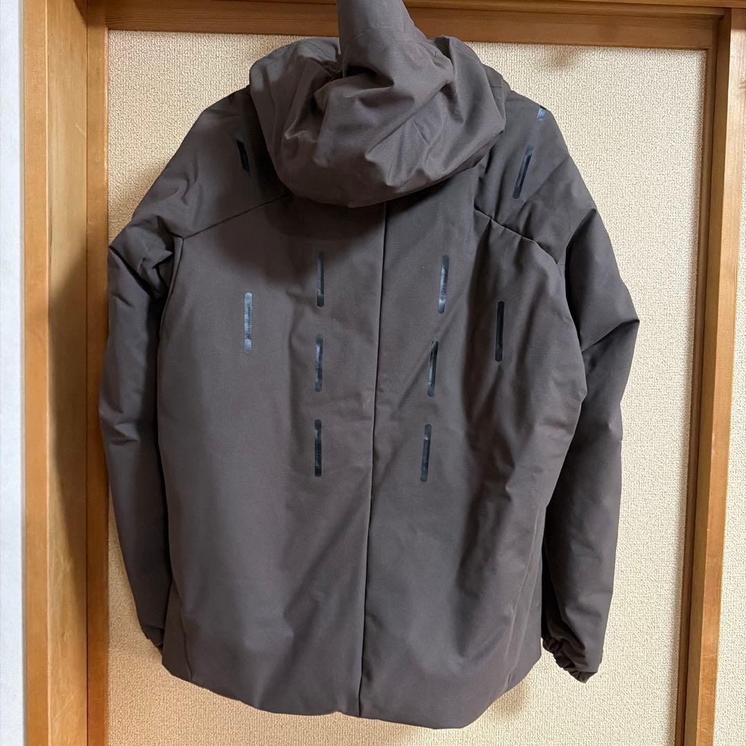 オガサカフード付き スキーウェア　ブラウンカラー