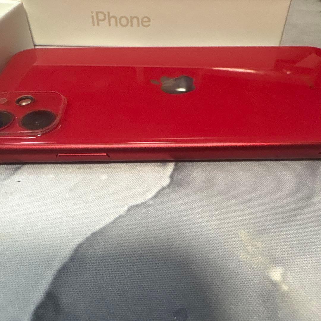 iPhone 11(PRODUCT)RED 本体 充電ケーブル付