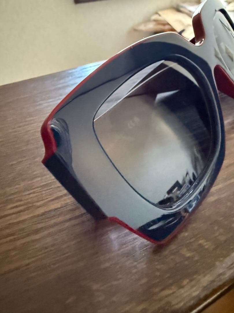 CHANEL サングラス 赤/青