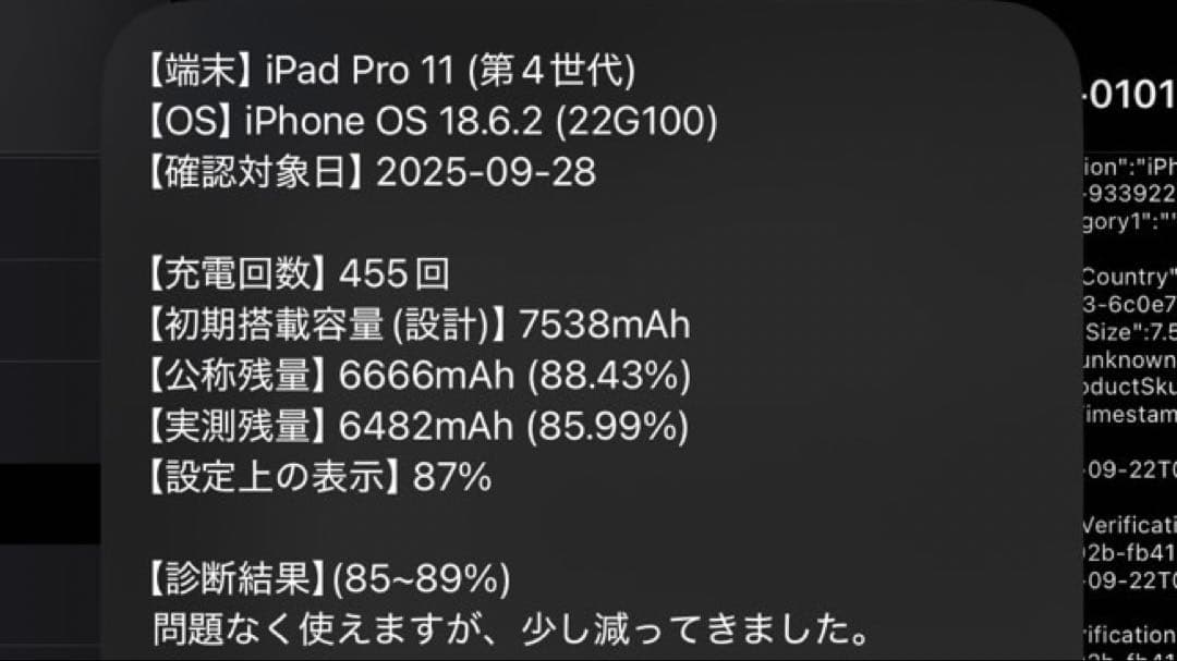 iPadPro 11inch 第4世代 128GB WiFi