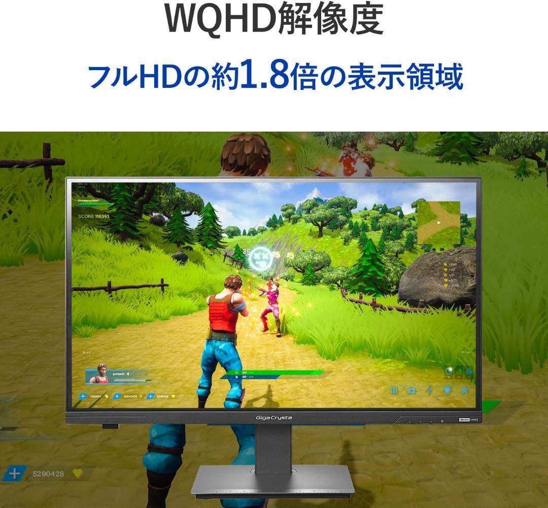 I-O DATA GigaCrysta GDQ271JLAQ 27インチ