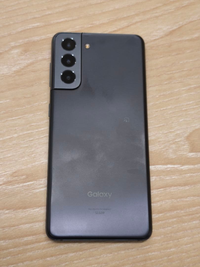 Samsung Galaxy S21 本体 グレー　ジャンク品(画面)