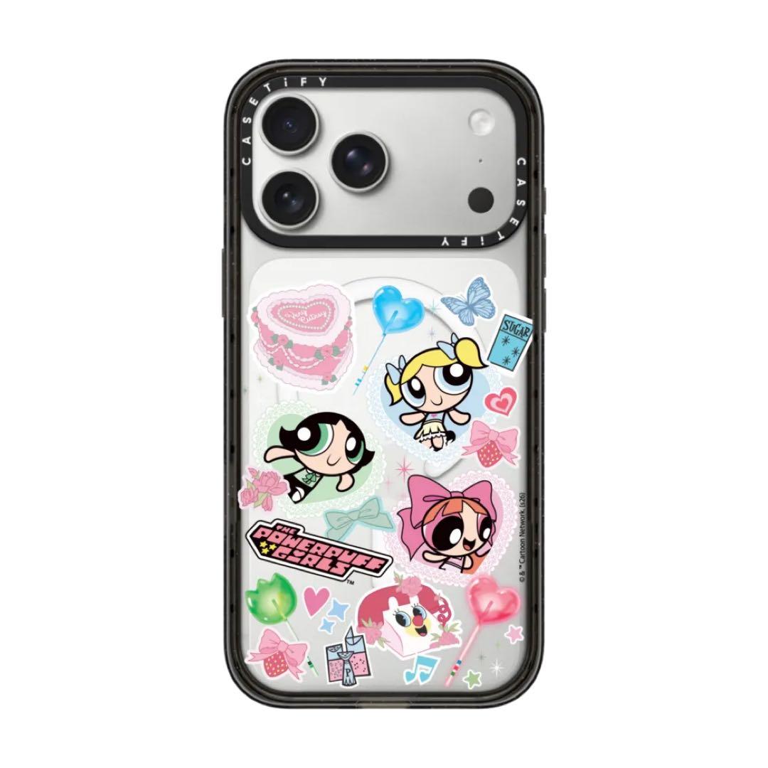 iPhoneアクセサリー Powerpuff Girls iPhone17pro CASETiFY