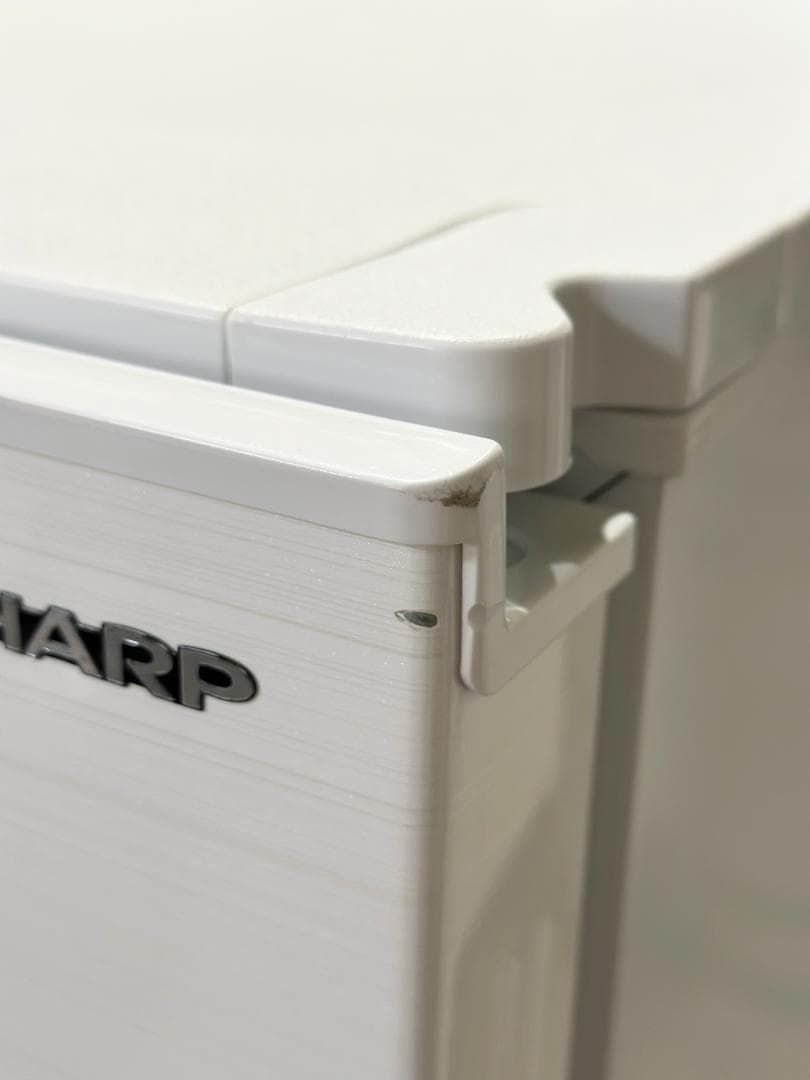 シャープ 2ドア冷蔵庫 152L SJ-D15G-W どっちもドア 2021年製