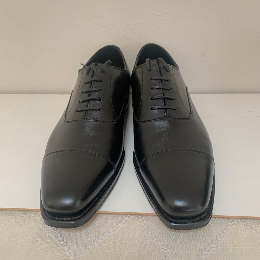 新品未使用　鞆ゑ（ともゑ）　TOMOE 革靴TG200 プレーントゥ 26cm