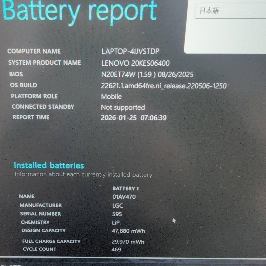 ThinkPad X280/第8世代i5/ 8GB/高画質FHD/Win11