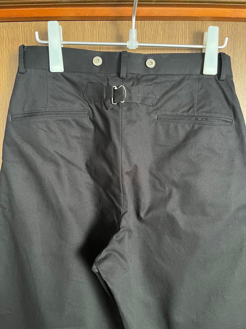 INTERIMインテリム コットンストレートパンツ　COMOLI stein