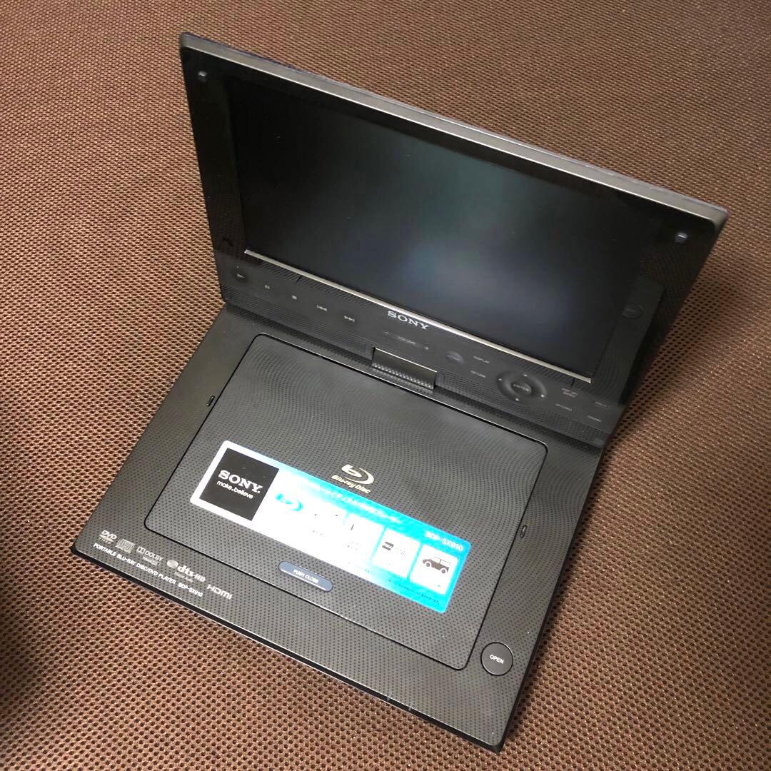 SONY ソニー　ポータブルブルーレイプレーヤー　BDP-SX910