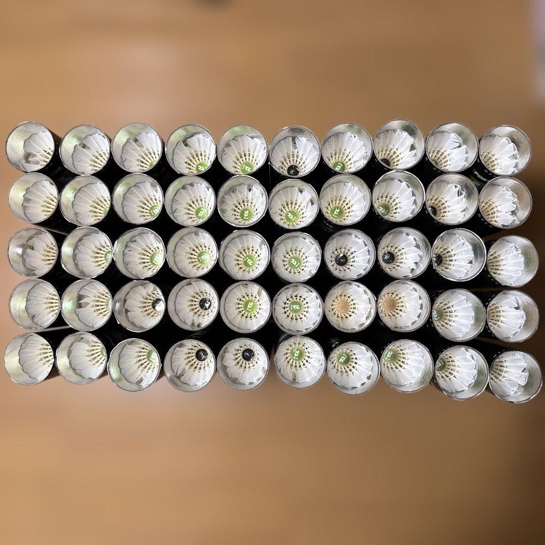 バドミントン フェザー シャトルコック シャトル 中古 600球