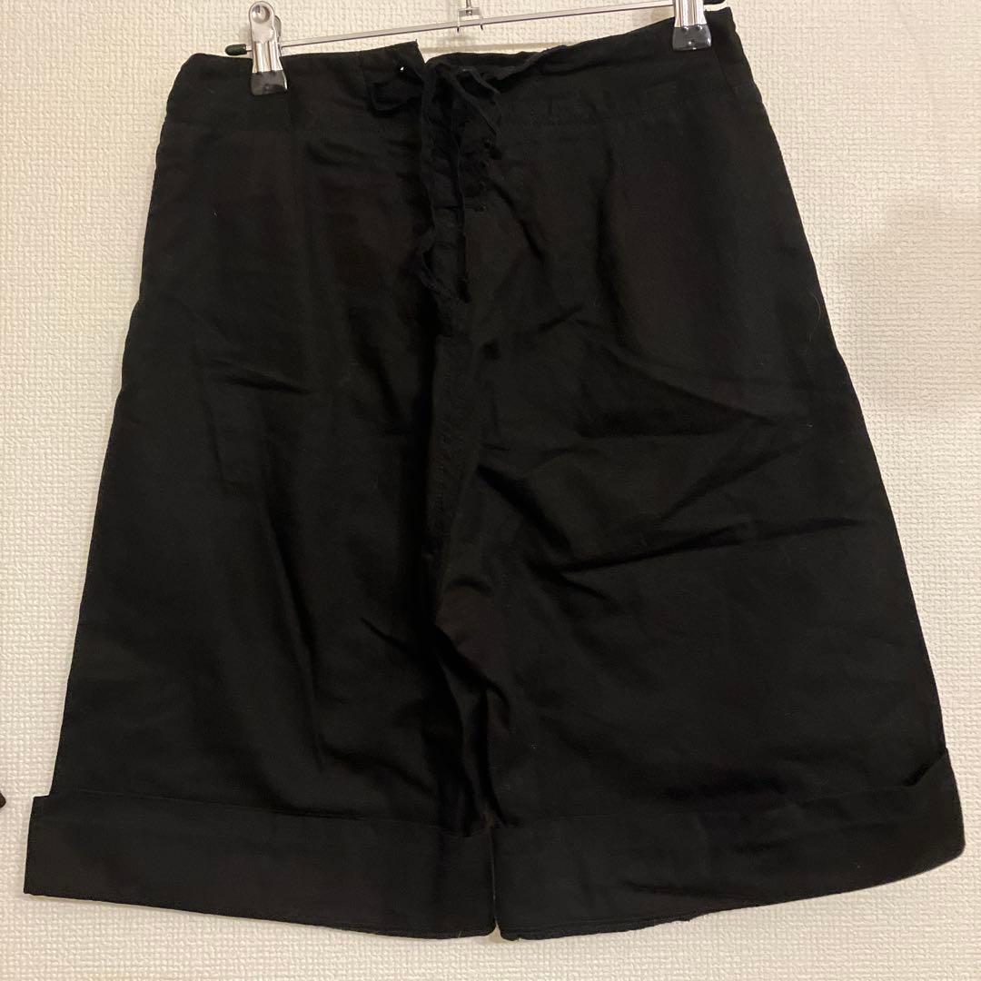 即日発送　JUNYA WATANABE コムデギャルソン　ハーフパンツ　ブラック