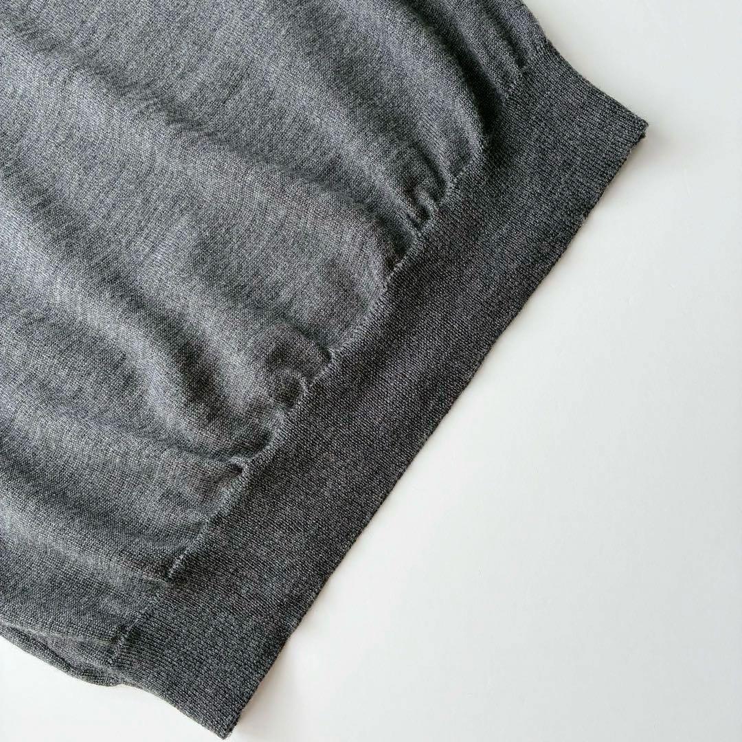 イタリア製 ZANONE 12G ハイゲージ タートルネック セーター 48