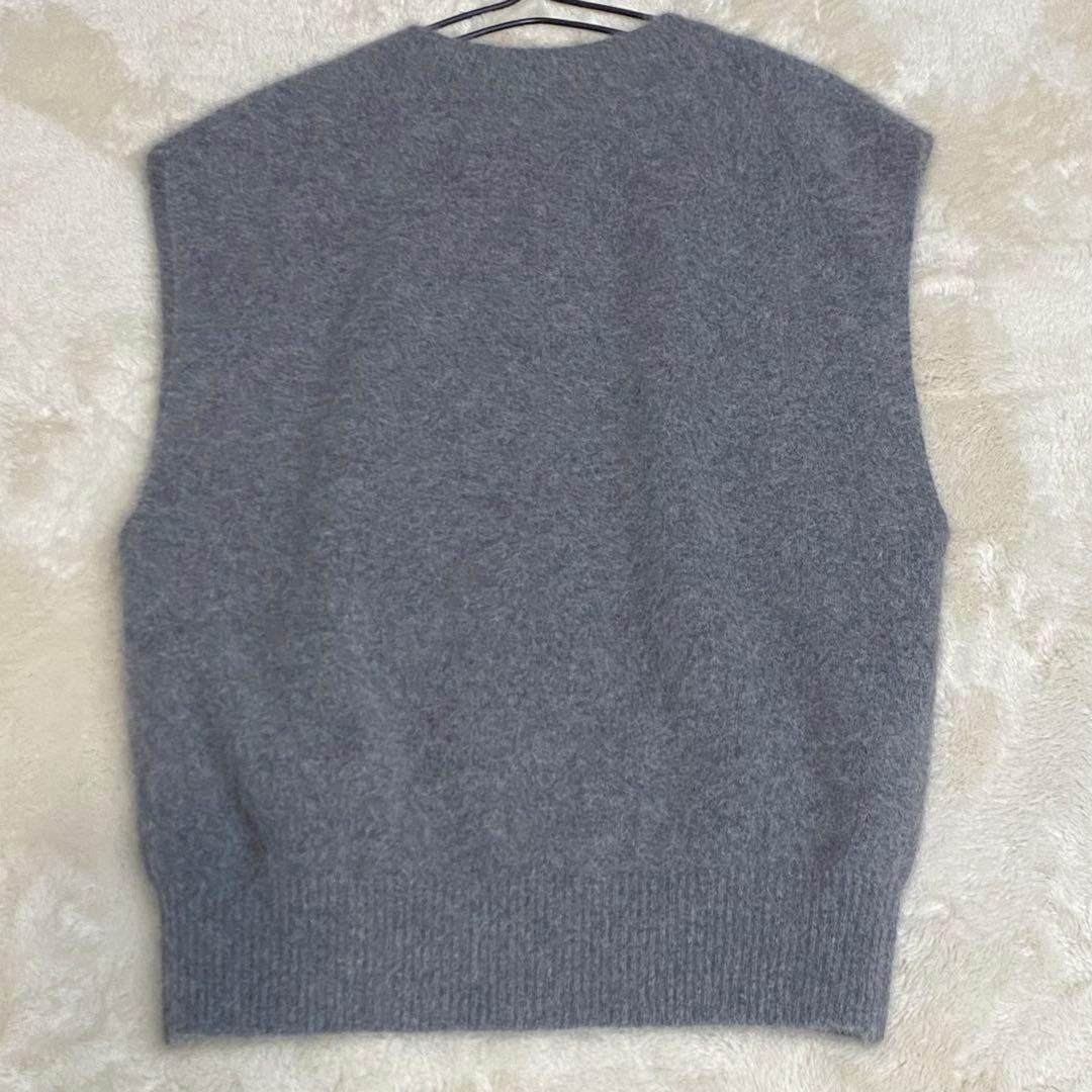 【美品】 SLOBE IENA ふんわり フォックス アルパカ ニットベスト