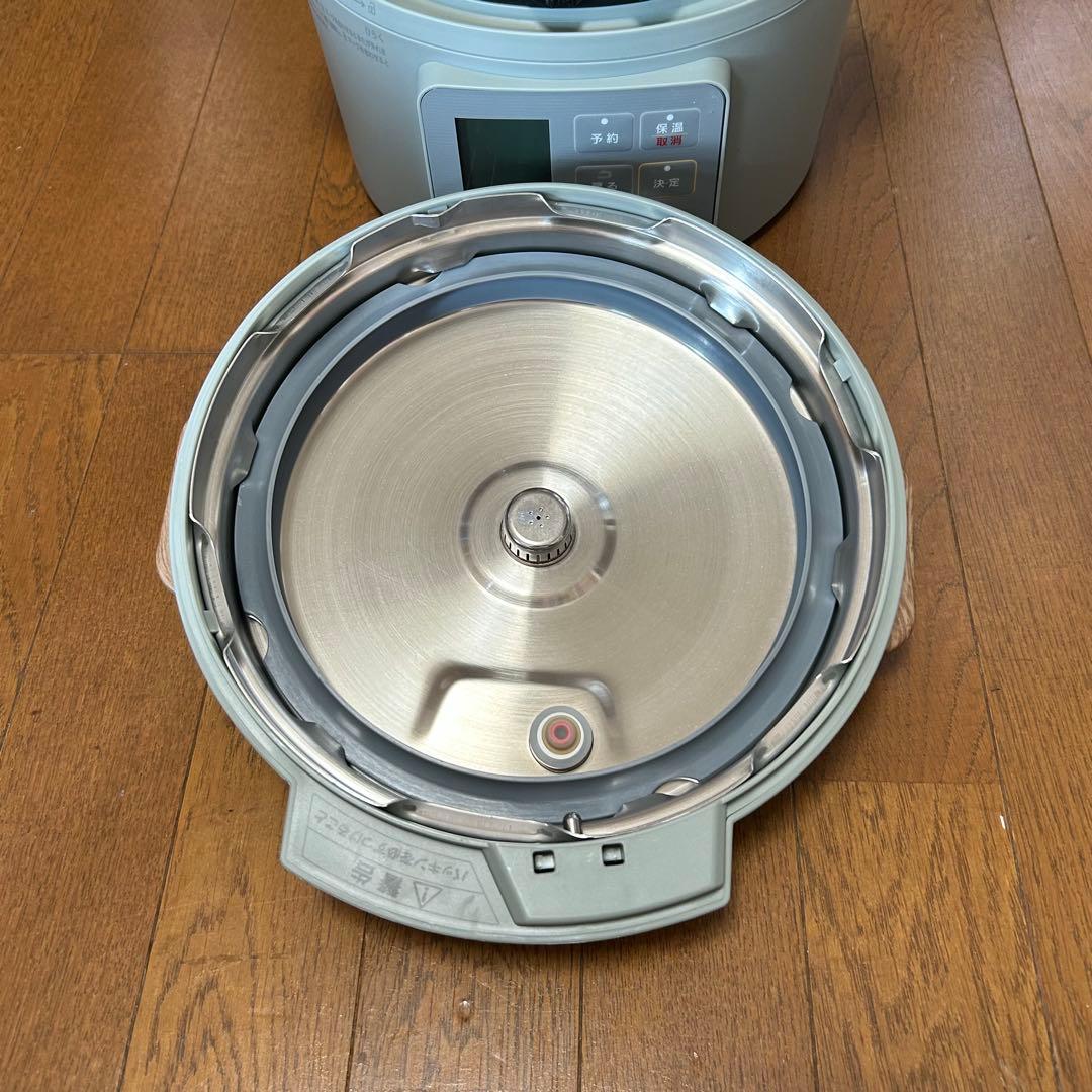 アイリスオーヤマ KPC-MA3-G 電気圧力鍋 ピスタチオグリーン 動作確認済