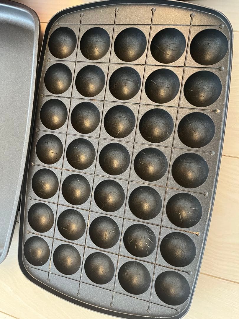 ブルーノ　BRUNO ホットプレート　グランデ　プレート４枚セット　赤