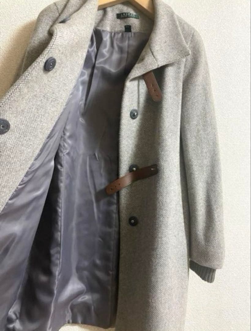 ●●最終処分価格●● ラルフローレン コート スタンド レザーベルト