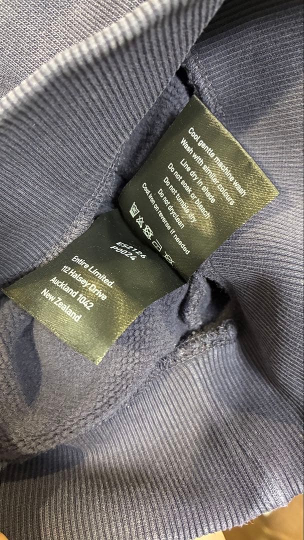 entire studios box crew ink パープル Sサイズ